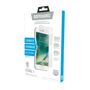 Защитное стекло BodyGuardz Pure 2 Glass для iPhone 6 | 6s Plus | 7 Plus | 8 Plus - Фото 2