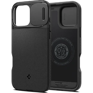 Чорний чохол Spigen Optik Armor Mag MagSafe для iPhone 16 Pro Max 8809971229517 - Фото 1