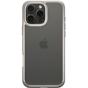 Прозорий бежевий чохол Spigen Ultra Hybrid для iPhone 16 Pro - Фото 3