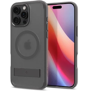 Півпрозорий сірий чохол Spigen Ultra Hybrid S Mag для iPhone 16 Pro Max - Фото 9
