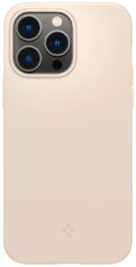 Захисний чохол Spigen Thin Fit Sand Beige для iPhone 14 Pro Max - Фото 2