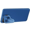 Чехол MagSafe Nillkin CamShield Prop Blue для Galaxy S24 с защитой камеры и подставкой - Фото 3