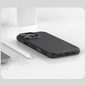 Черный магнитный чехол Nillkin Frosted Shield Pro для iPhone 16 Pro Max - Фото 11