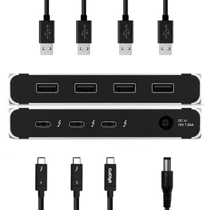 Хаб (адаптер) CalDigit Element Hub Thunderbolt 4 | USB 4 4K60Hz для MacBook | iPad - Фото 5