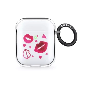 Чехол Casexy Lips And Hearts Case для AirPods 1 | 2  - Фото 1