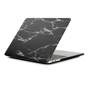 Мраморный чехол iLoungeMax Marble Black | White для MacBook Air 13" (M1 | 2020 | 2019 | 2018)  - Фото 1