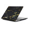 Мраморный чехол iLoungeMax Marble Black | Yellow для MacBook Air 13" (M1 | 2020 | 2019 | 2018)