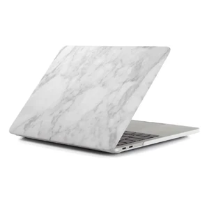 Мраморный чехол iLoungeMax Marble White | White для MacBook Air 13" (M1 | 2020 | 2019 | 2018)  - Фото 1