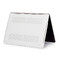 Мраморный чехол iLoungeMax Marble White | Yellow для MacBook Air 13" (M1 | 2020 | 2019 | 2018) - Фото 3