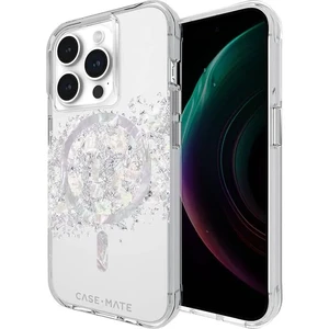 Чехол с MagSafe Case-Mate Karat Touch of Pearl Clear Siver для iPhone 15 Pro - Фото 3