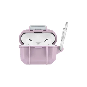 Противоударный водонепроницаемый чехол с карабином Pelican Marine Mauve Purple для AirPods Pro - Фото 2