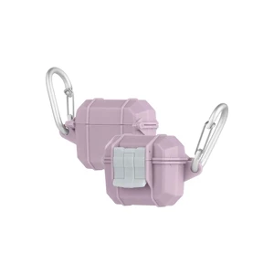 Противоударный водонепроницаемый чехол с карабином Pelican Marine Mauve Purple для AirPods Pro - Фото 3
