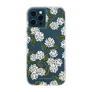 Прозорий чохол Case-Mate Rifle Paper Co. Hydrangea White для iPhone 12 | 12 Pro - Фото 3
