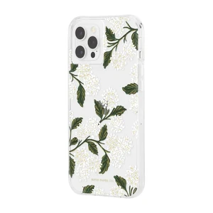 Прозорий чохол Case-Mate Rifle Paper Co. Hydrangea White для iPhone 12 | 12 Pro - Фото 2