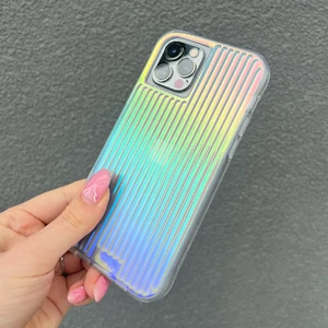 Захисний чохол Case-Mate Tough Groove Iridescent для iPhone 12 Pro Max - Фото 5