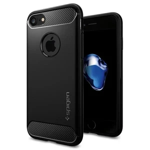 Чохол Spigen Rugged Armor Black для iPhone 7 | 8 042CS20441 - Фото 1
