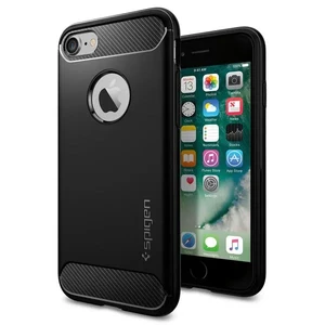 Чохол Spigen Rugged Armor Black для iPhone 7 | 8 - Фото 3