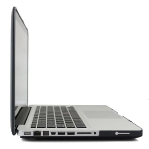 Чорний пластиковий чохол iLoungeMax Soft Touch для MacBook Pro 13.3" - Фото 2