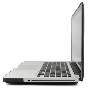 Чорний пластиковий чохол iLoungeMax Soft Touch для MacBook Pro 13.3" - Фото 3