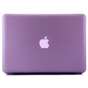 Фіолетовий пластиковий чохол iLoungeMax Soft Touch для MacBook Pro 13.3"  - Фото 1