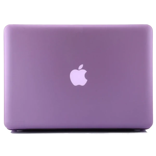 Фіолетовий пластиковий чохол iLoungeMax Soft Touch для MacBook Pro 15.4"
