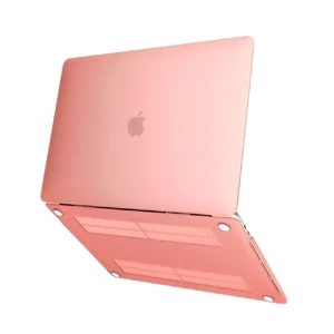 Пластиковий чохол iLoungeMax Soft Touch Rose Gold для MacBook Air 13" (M1 | 2020 | 2019 | 2018)  - Фото 1