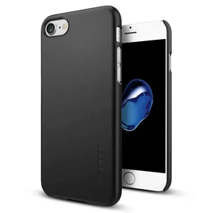 Чохол Spigen Thin Fit Black для iPhone SE 3 | SE 2 | 8 | 7 042CS20427 - Фото 1