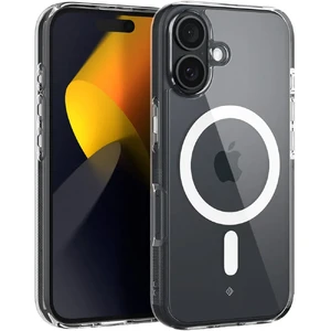 Прозорий білий чохол Spigen Caseology Capella Mag для iPhone 16 - Фото 2