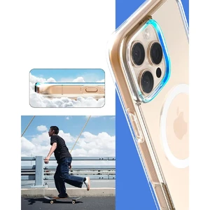 Прозорий білий чохол Spigen Caseology Capella Mag для iPhone 16 Pro - Фото 12