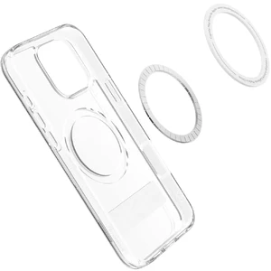 Прозорий сірий чохол Spigen Caseology Capella MagSafe KickStand для iPhone 16 Pro - Фото 6