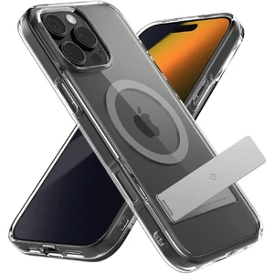 Прозорий сірий чохол Spigen Caseology Capella MagSafe KickStand для iPhone 16 Pro - Фото 7