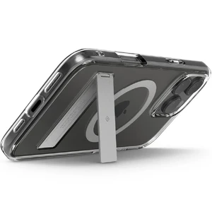 Прозорий сірий чохол Spigen Caseology Capella MagSafe KickStand для iPhone 16 Pro - Фото 8