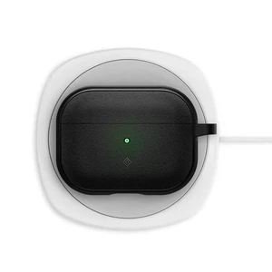 Силиконовый чехол Caseology Vault Black для AirPods Pro Matte - Фото 3