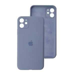 Силіконовий чохол iLoungeMax Silicone Case Lavender Grey для iPhone 11 OEM  - Фото 1