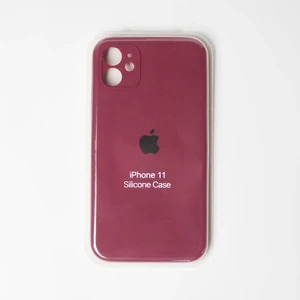 Силіконовий чохол iLoungeMax Silicone Case Plum для iPhone 11 OEM - Фото 2
