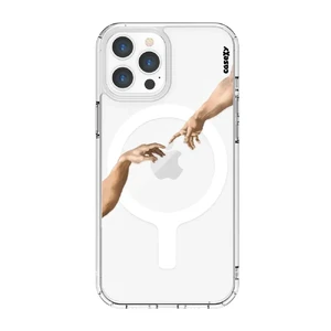 Чохол Casexy UltraXy Hands of God and Adam MagSafe для iPhone 12 Pro Max