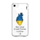 Чехол Casexy UltraXy UA Ukrainian Heart для iPhone SE 3 | SE 2 | 8 | 7  - Фото 1