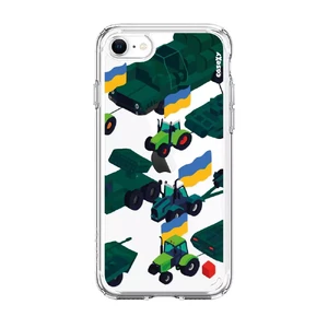 Чехол Casexy UltraXy UA Brave Tractors для iPhone SE 3 | SE 2 | 8 | 7  - Фото 1