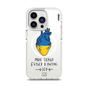 Чохол Casexy UltraXy UA Ukrainian Heart MagSafe для iPhone 14 Pro Max  - Фото 1