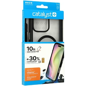 Чохол прозорий з чорним Catalyst Influence Case Mag для iPhone 16 Pro - Фото 8