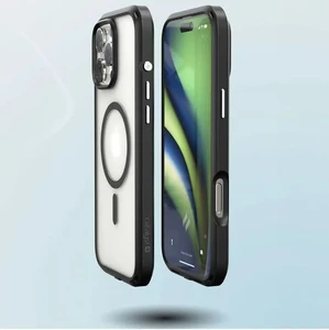 Чохол прозорий з чорним Catalyst Influence Case Mag для iPhone 16 Pro - Фото 3