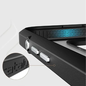 Чохол прозорий з чорним Catalyst Influence Case Mag для iPhone 16 Pro - Фото 4