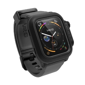 Противоударный чехол-ремешок Catalyst Waterproof Case Space Gray для Apple Watch 44mm SE 2 | SE | 6 | 5 | 4 - Фото 2