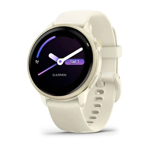 Смарт-годинник Garmin Vivoactive 6 Lunar Gold With Bone Band 42mm 010-02985-01 - Фото 1