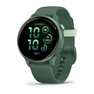 Смарт-годинник Garmin Vivoactive 6 Metallic Jasper Green With Jasper Green Band 42mm 010-02985-02 - Фото 1