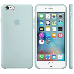 Силиконовый чехол Apple Silicone Case Turquoise (MLD12) для iPhone 6s Plus (Уценка) - Фото 4