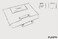 Чехол d-park Woolfelt Light Grey & Black для Macbook Air 11 - Фото 5