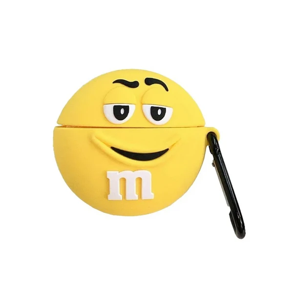 Силіконовий чохол з карабіном iLoungeMax Silicone Case M & M Yellow для AirPods Pro у Рівному