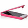 Кожаный флип-чехол HOCO Duke Pink для iPhone 5C - Фото 5