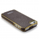 Чехол iCarer Electroplating Flip Brown для iPhone 5/5S/SE - Фото 4